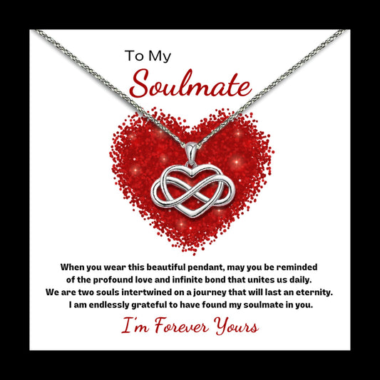 Infinite Love Necklace, and Message Card Gift Box - Lainey Brooke Jewelry
